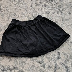 Euc old navy black skort 4t
